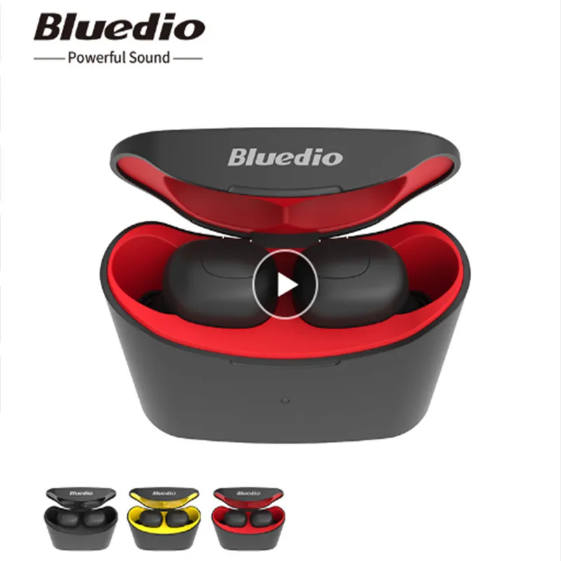 

Bluedio T-elf Mini TWS Wireless Earbuds Bluetooth 5.0 stereo earphone headsets Sports Headset with charging box Case