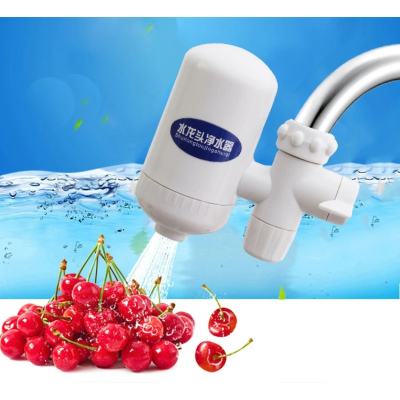 

Mini Water Purification Hight Quality Kitchen Faucets Filter Tap Water Filter Household Water Purifier Washable Ceramic Filter