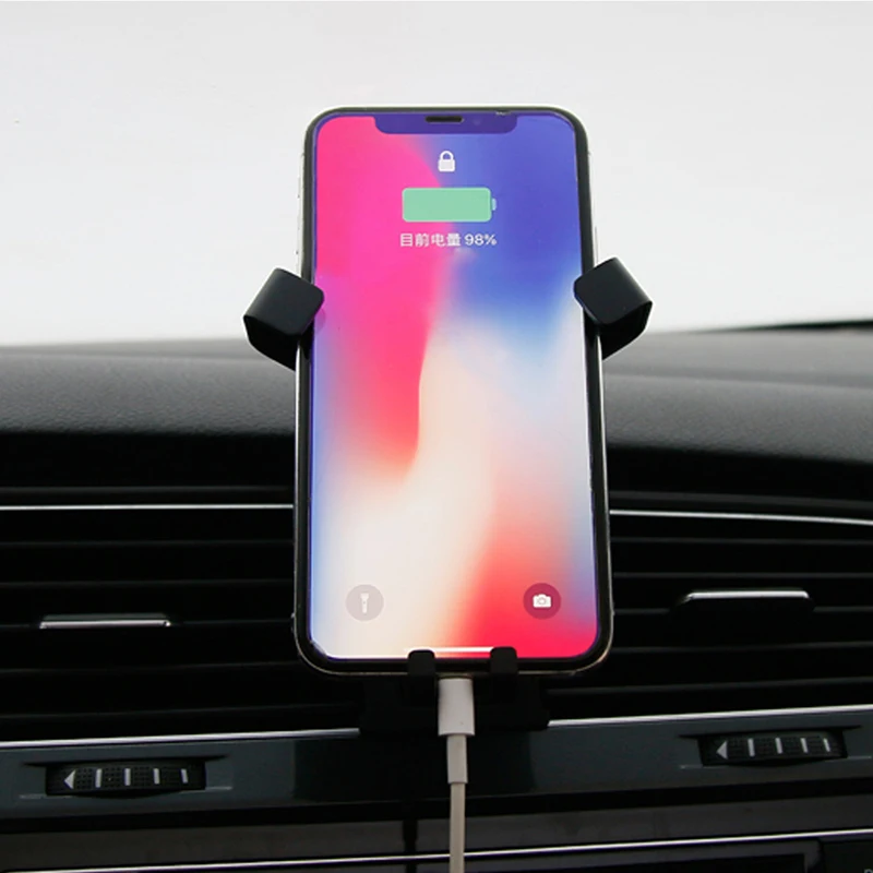  For Volkswagen Golf 7 Golf 7.5 Car Phone Holder Air Vent Mount Stand Mobile Gravity Smartphone Cell