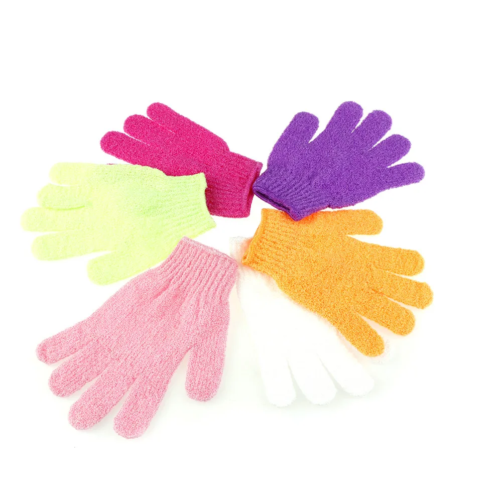 

Wash Skin Spa Foam Bath Glove Shower Gloves Scrubber Exfoliating Back Scrub Glove Skid Resistance Body Massage Sponge