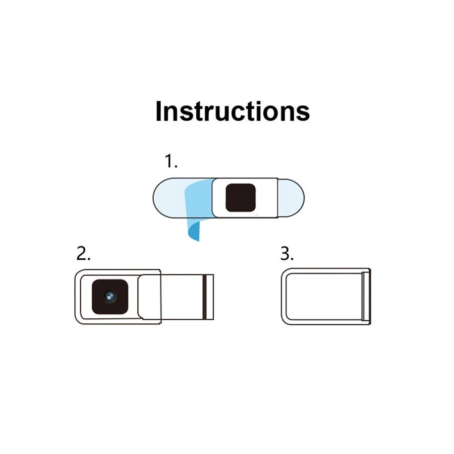 

WebCam Cover Camera Case Shutter Magnet Slider Plastic Web Cam Cover for IPhone PC Laptops Mobile Phone Lens covers