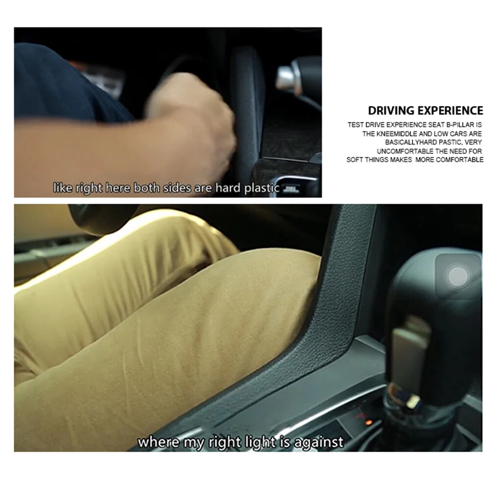 1 шт., универсальная подушка для автомобильного сиденья, Кожаная подушка для ног, поддержка ног, наколенник, поддержка бедра, подушка, интерьерные аксессуары для автомобиля