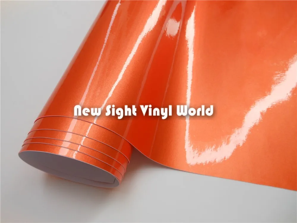 Metallic-Orange-Glossy-Vinyl-Wrap-13