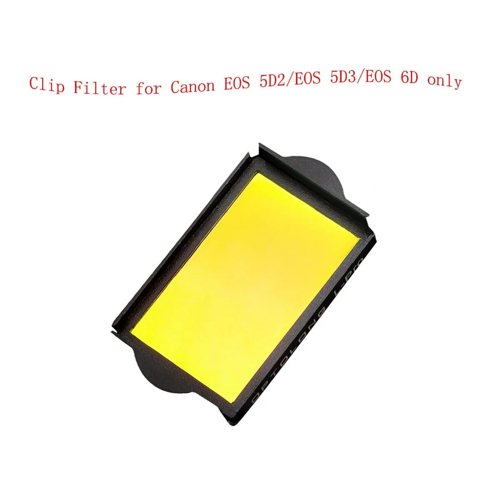 

New high-quality OPTOLONG L-Pro (EOS-FF Built-in Camera Clip Filter for Canon EOS 5D2/5D3/6D