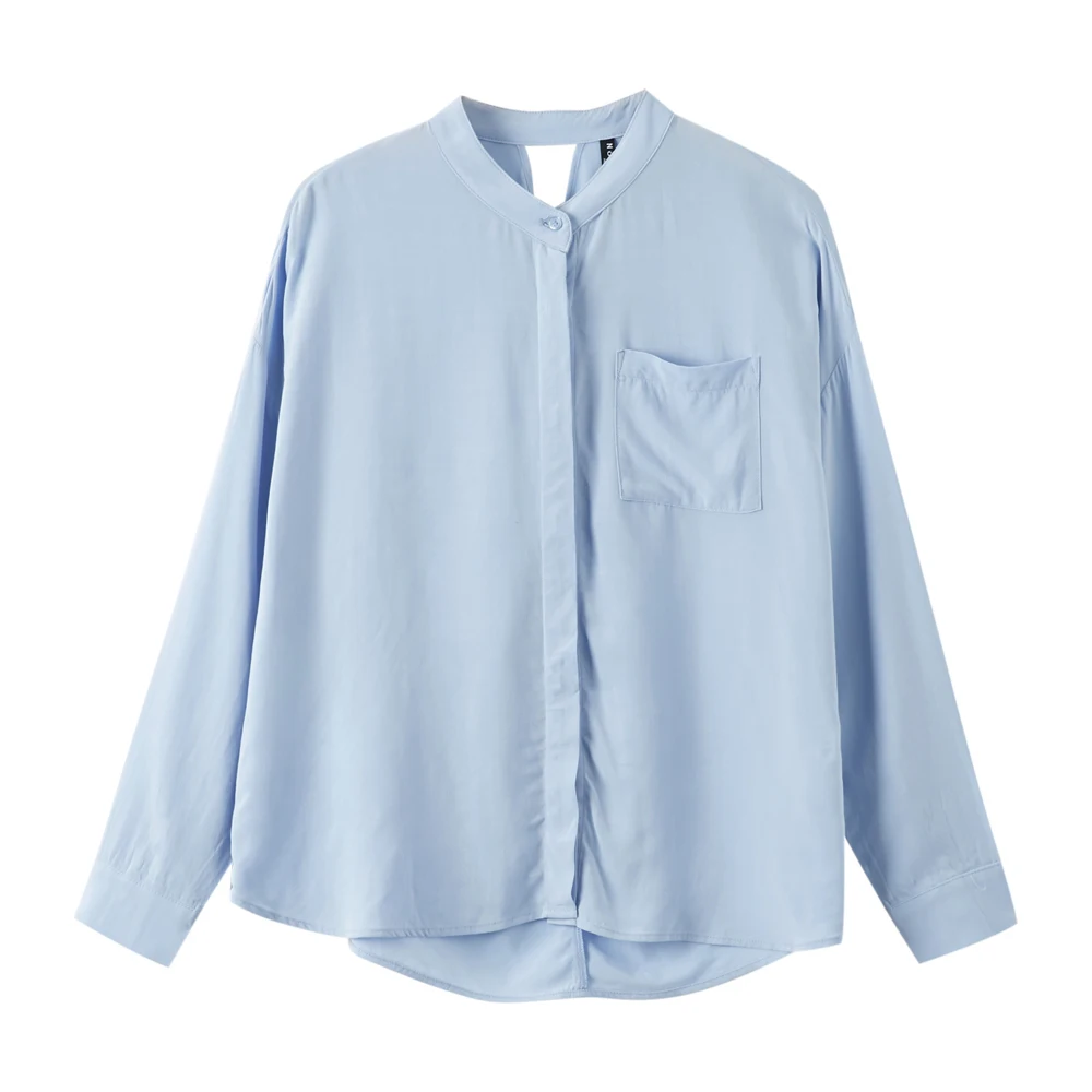 Metersbonwe Women Blouses  Fashion Long Sleeve