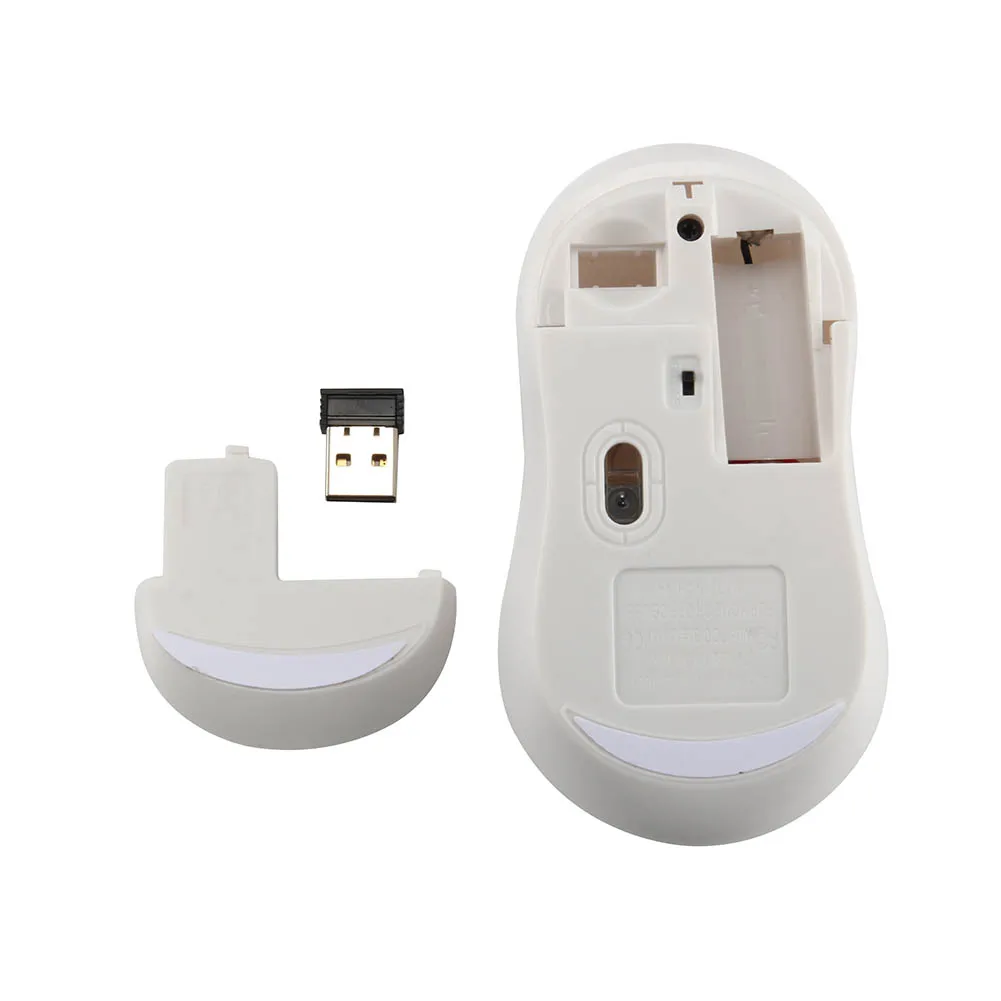 New 2.4G Wireless Mouse With USB Receiver 1600DPI Silent Optical Mice for Laptop PC Computer New 2.4G Wireless Mouse With USB Receiver 1600DPI Silent Optical Mice for Laptop PC Computer