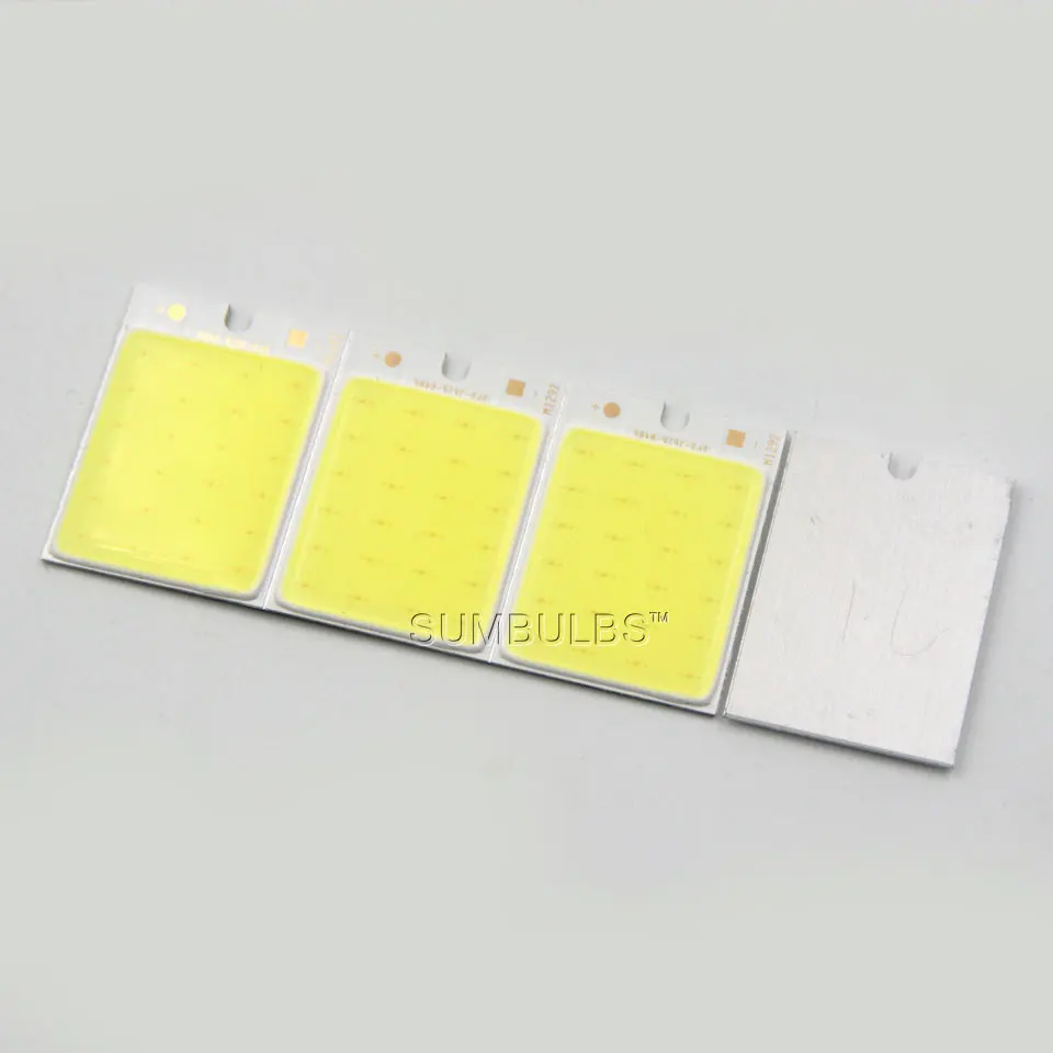Sumbulbs 36x26 мм 2 Вт COB Светодиодная светильник 12 В постоянного тока источник для DIY