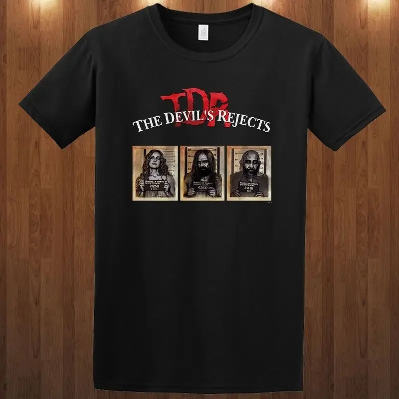 Дьяволы отвергает Captain spaulding ужасов Роба Футболка зомби S M L XL 2XL тройник 2019 Новые мужские футболки мультфильм