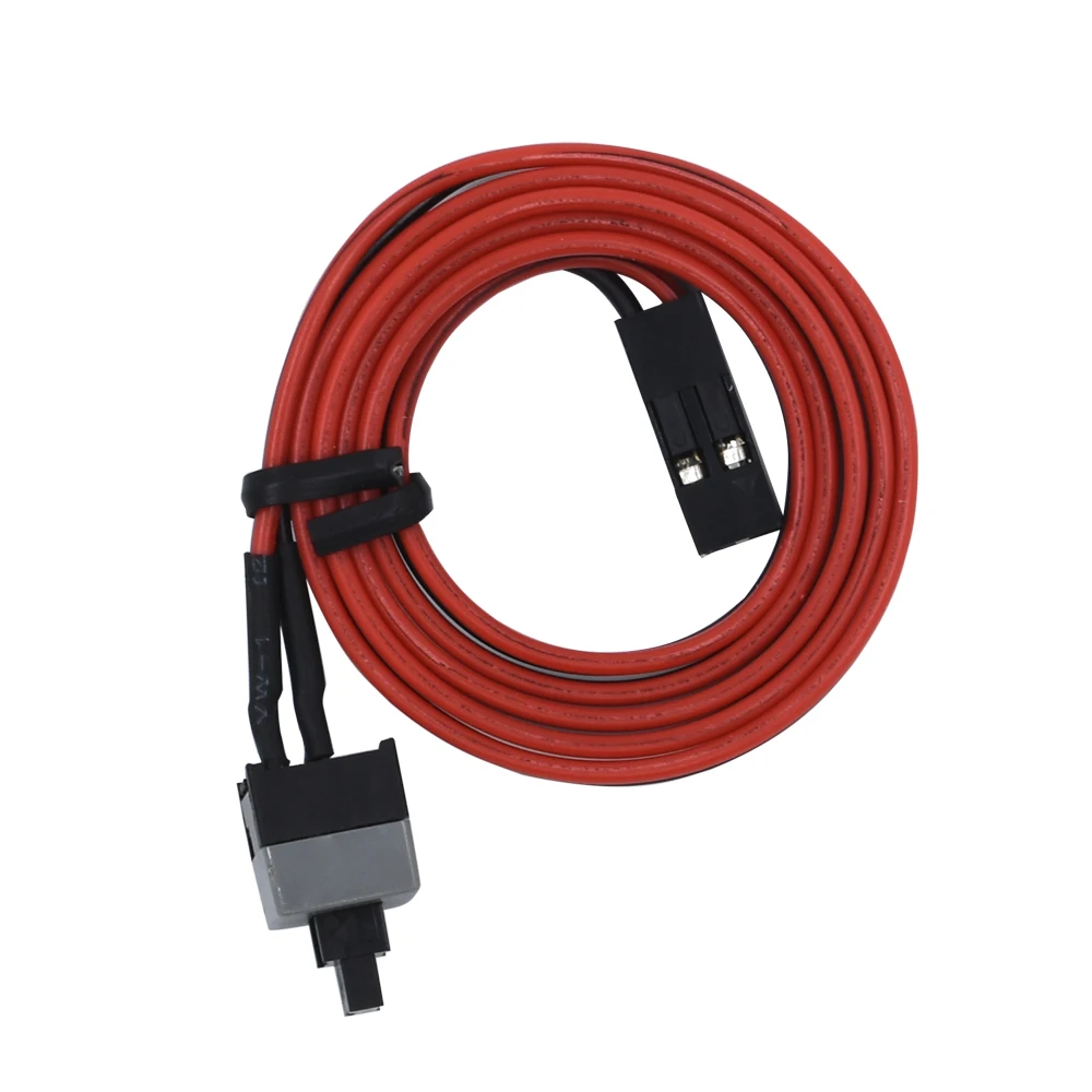 TISIRIC 10pcs 50cm Host Motherboard Computer PC power Switch button SW On/OFF Cable Reset Adapter Cord For BTC Mining Miner