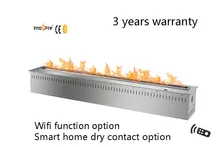 36 inch Smart Remote control intelligent silver or black auto ethanol fireplace with remote control on sale 30 smart bio ethanol fireplace with remote control for modern home decoration style