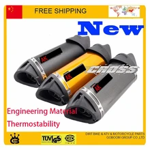JOG RSZ CBR YZF YBR TTR 50cc 100cc 125cc 150cc 200cc motorcycle exhaust pipe 38mm gy6