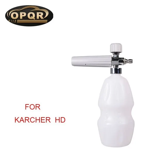 OPQR Adjustable Foam Cannon 1 Liter Bottle Snow Foam Lance With 1/4″ Quick Connector Foam Blaster for Pressure Washer Gun