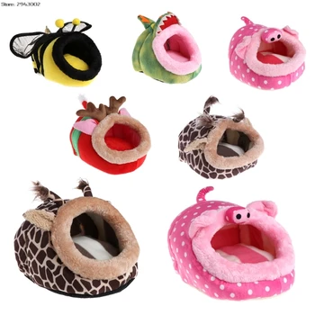 

Small Animal Hamster Bed Hammock Rat Hedgehog Squirrel House Nest Pad For Cage