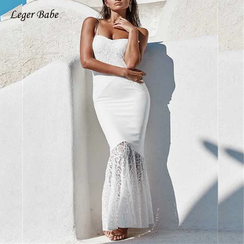 Leger Babe 2018 элегантное женское Бандажное платье Русалка кружевное для выпускного
