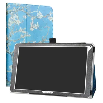 

For 10.1" Archos Access 101 Wifi version Tablet Case ,Folding Stand PU Leather cover with Magnetic closure