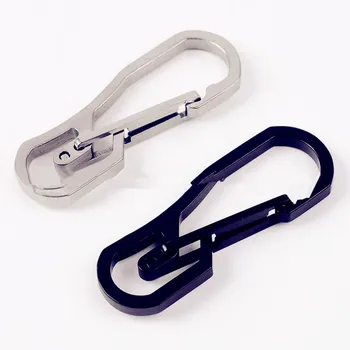 

Stainless steel tactical outdoor equipment tools Multi-function key chain carabiner hang buckle