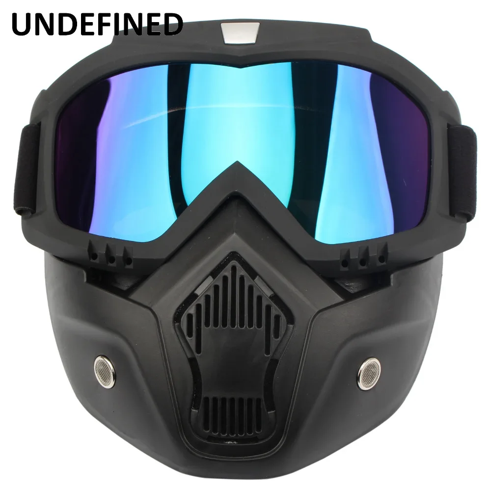 Неопределенные мотоциклетный шлем ретро для Harley маска очки мотокросса езда крутой шлем очки рыцарское оборудование DDD210