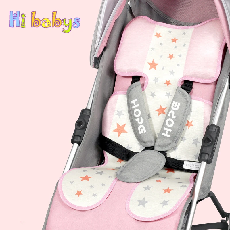

Summer Baby Stroller Mat Cushion Newborn Cart Seat Mat Breathable Stroller Cool Cushion Breathable Ice Silk Stroller Accessories