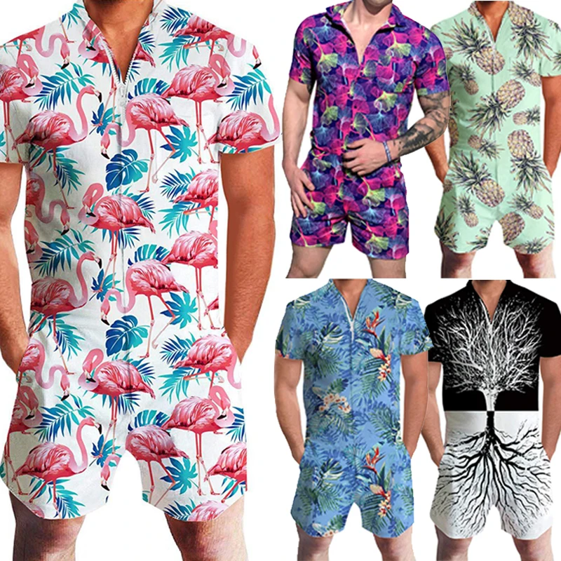 one piece short set
