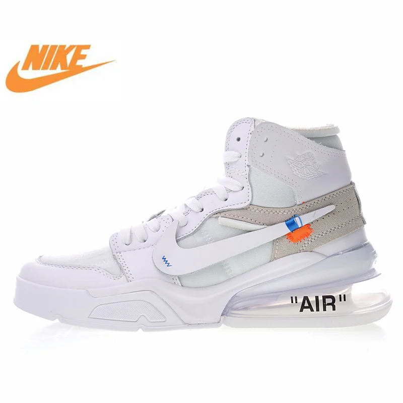 

Nike Air Force 270 X Offwhite X AIR JORDAN 1 Men's Skateboarding Shoes New High-quality Sneakers Shock Absorption A3834 100