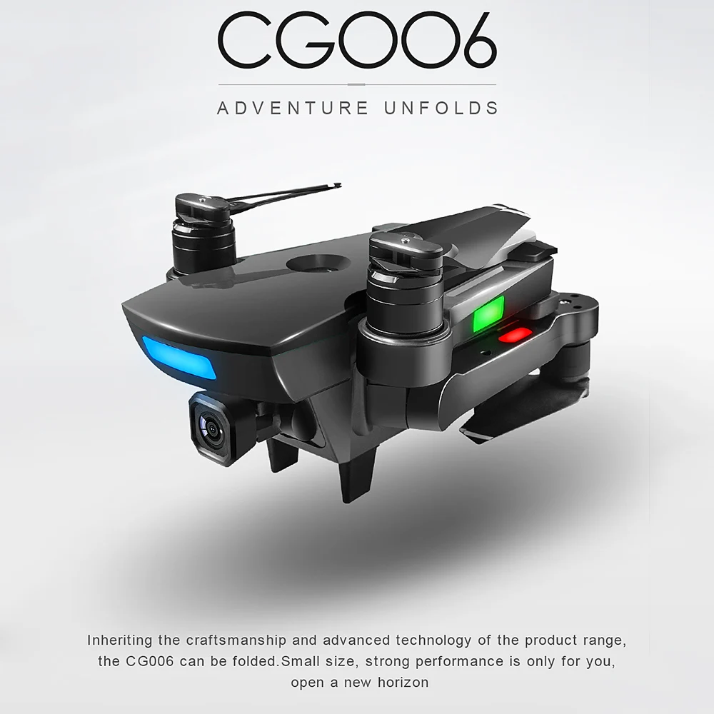 CG006 Drone with Camera 1080P Wide-angle 5G Wifi FPV GPS Positioning Follow Me Altitude Hold RC Quadcopter Dron