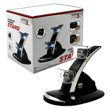 

Dual Charger Station Charging Dock Stand For Sony PlayStation 3 PS3 Controller