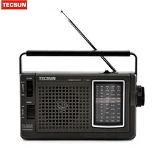 TECSUN R-304 R-304P портативный Высокочувствительный fm коротковолновое радио FM радио MW/SW радиоприемник со встроенным динамиком