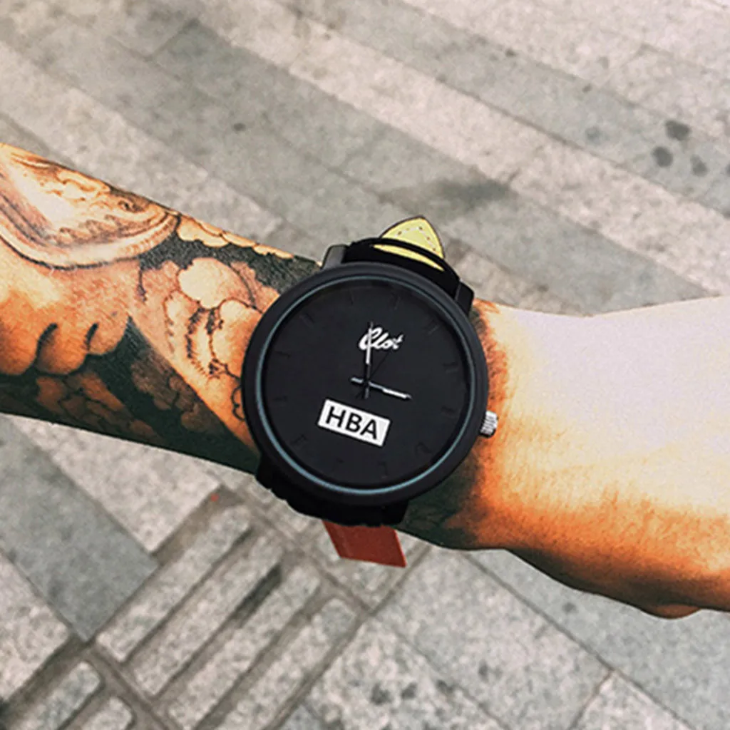 

Fashion Leather Band Watches Men Quartz Women Dress Watch Sport Clocks Sport Clock Men's Watches Women's Watches Gifts Dropship