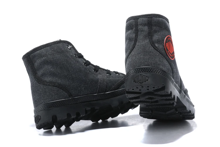 PALLADIUM Pampa/парусиновая плюшевая зимняя теплая обувь мужские ботинки ковбойские