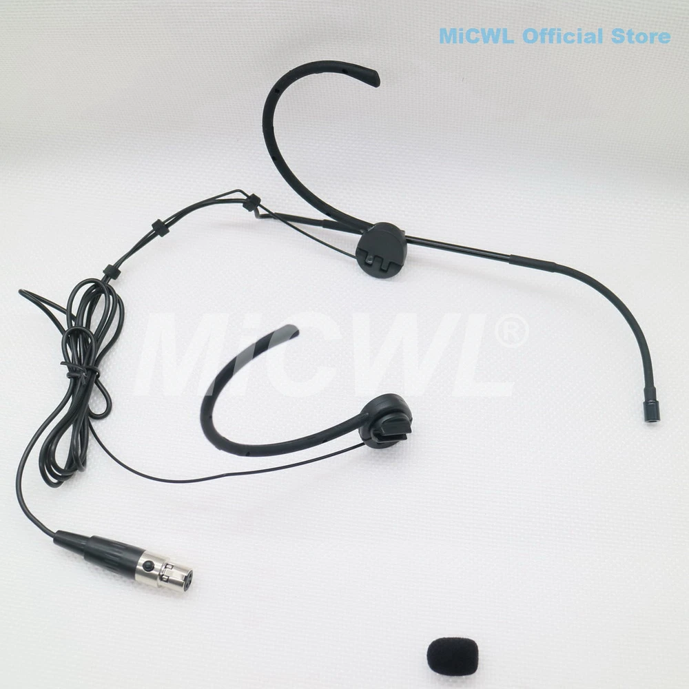 Headset Microphone For AKG DSM WMS CMS Samson Wireless Body Pack  Transmitter Foldable Headworn Earset Mic MiCWL ATM75 AliExpress