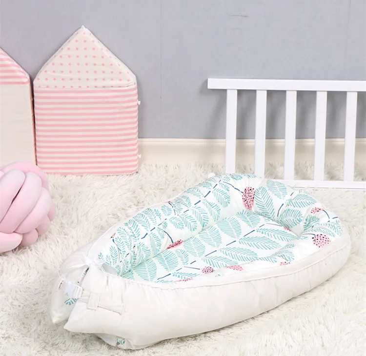 Горячая Распродажа американская детская кроватка для новорожденных маточная кровать фланелевый хлопок бархат фруктовый стиль