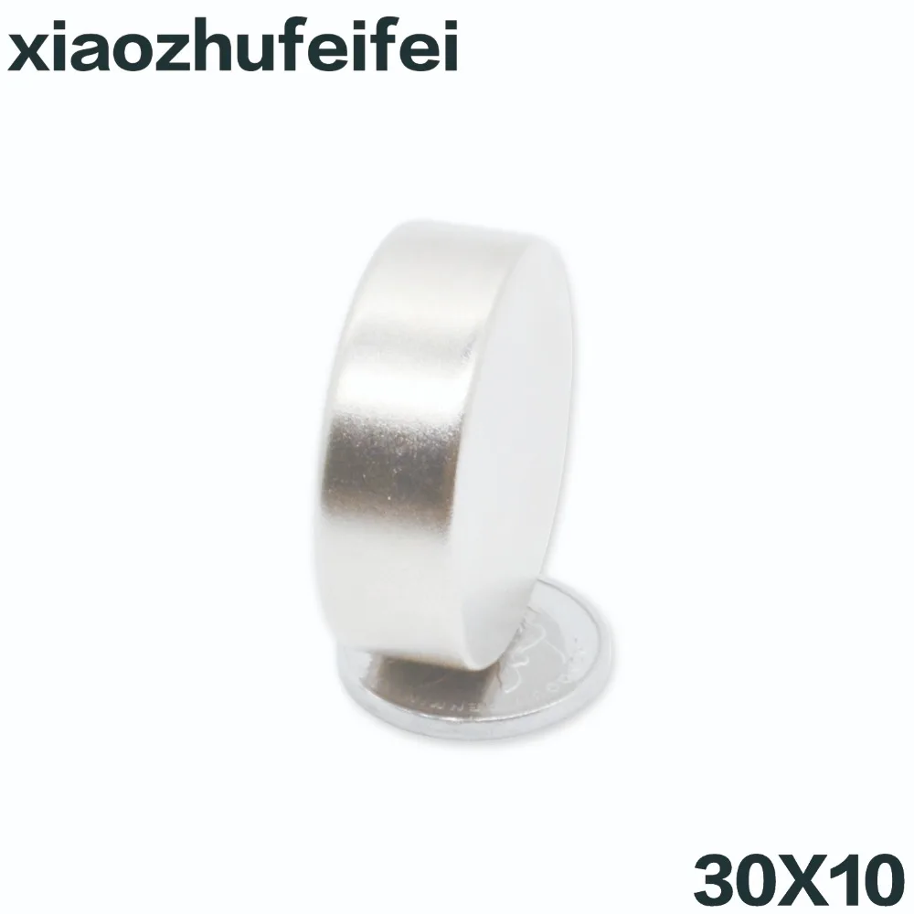 

30*10 Powerful Super Strong Permanent Magnet 30x10 30mm x 10 mm N35 Small Round Rare Earth Neo Neodymium Magnet 30*10mm