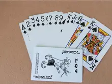 5pcs/lot Lovely Poker Interesting Playing Cards Game Outside Outdoor Creative Travel Entertainment Poker