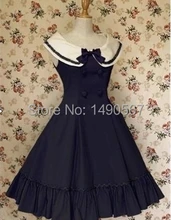 Uniforme escolar japonés sin mangas Anime Girl marinero vestido Lolita Cosplay traje S-XL por encargo negro / azul marino / de color caqui / Beige