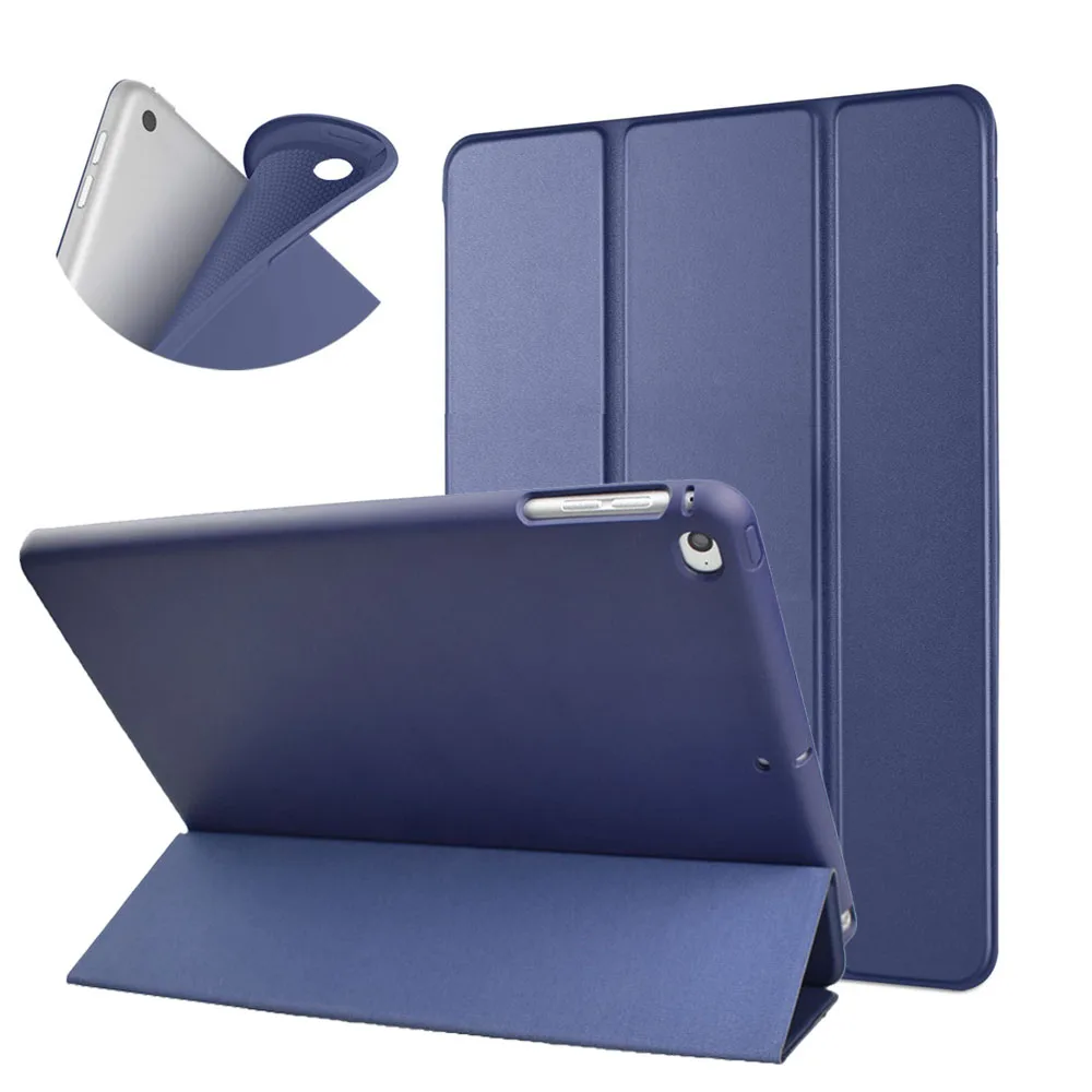 Чехол A1893 A1954 для нового iPad 9 7 2018 2017 Air 1 2 Funda A1822 мягкий силиконовый умный чехол из