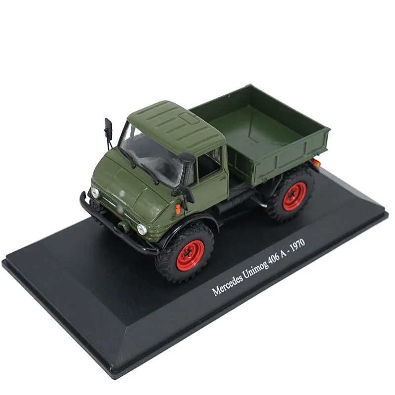 1/43 сплав Unimog 406A 1970 грузовик игрушечные модели машин коллекция автомобилей Модель автомобиля игрушки для детей