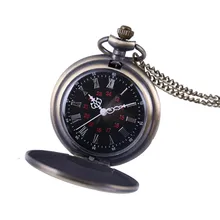 Мужские и женские карманные часы в стиле ретро, кварцевые часы на цепочке, памятный стол, relogio de bolso reloj de efermeria LD