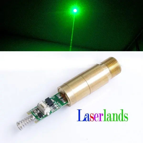 Buy 12*34mm 200mW 532nm Green Dot Laser Diode Module