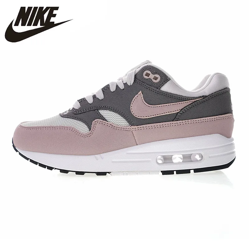

Nike Air Max 1 Women's Running Shoes, Purple/Red, Shock-Absorbing Breathable Lightweight Non-slip 319986 032 319986 035