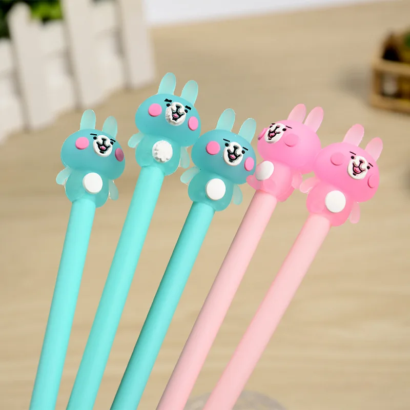 

Small animal cute pink rabbit gel pen E37 Japan kanahei karna Hera student supplies school supplies factory direct wholesale