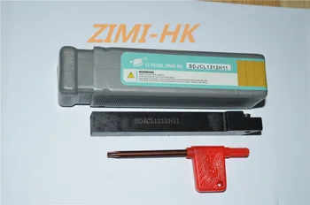 

FREE SHIPPING SDJCL1212H11 12 x100mm Lathe Index External Turning Tool Holder For DCMT11T3/04