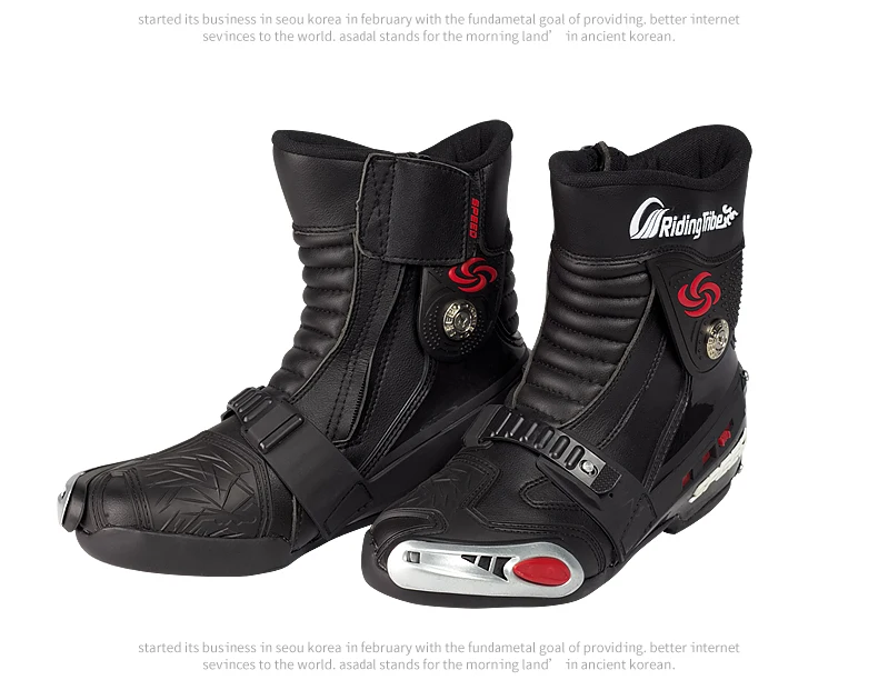 Новые стильные модные мотоциклетные ботинки для мотокросса A008, мужские ботинки для гонок, противоскользящая обувь для велоспорта, BPA08