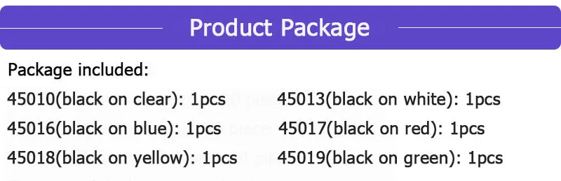 package included 4