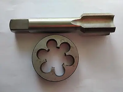 

1pc HSS Machine M24 X 1mm Plug Tap and 1pc M24 X 1.0mm Die Threading Tool