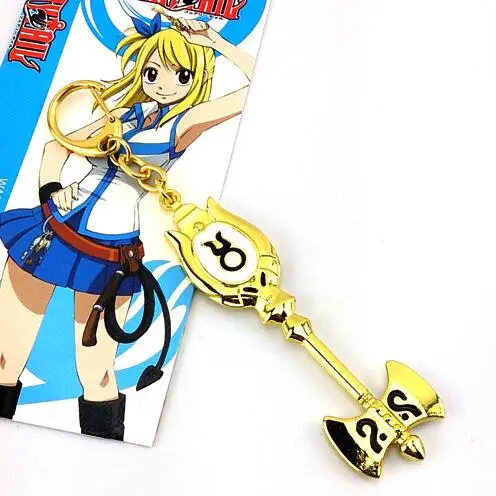 Fairy Tail Anime Lucy Heartphilia Zodiac Keys Leo Gemini Aquarius Virgo Keychain 9cm Double 3d Anime Accessories Nice Key Chain Chain Patch Accessories Chineseaccessories Tv Aliexpress