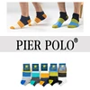 PIER POLO – chaussettes de marque pour hommes, haute qualité, paires/lot, été, mode décontractée, en coton doux, courtes, amusantes, cheville ► Photo 3/6