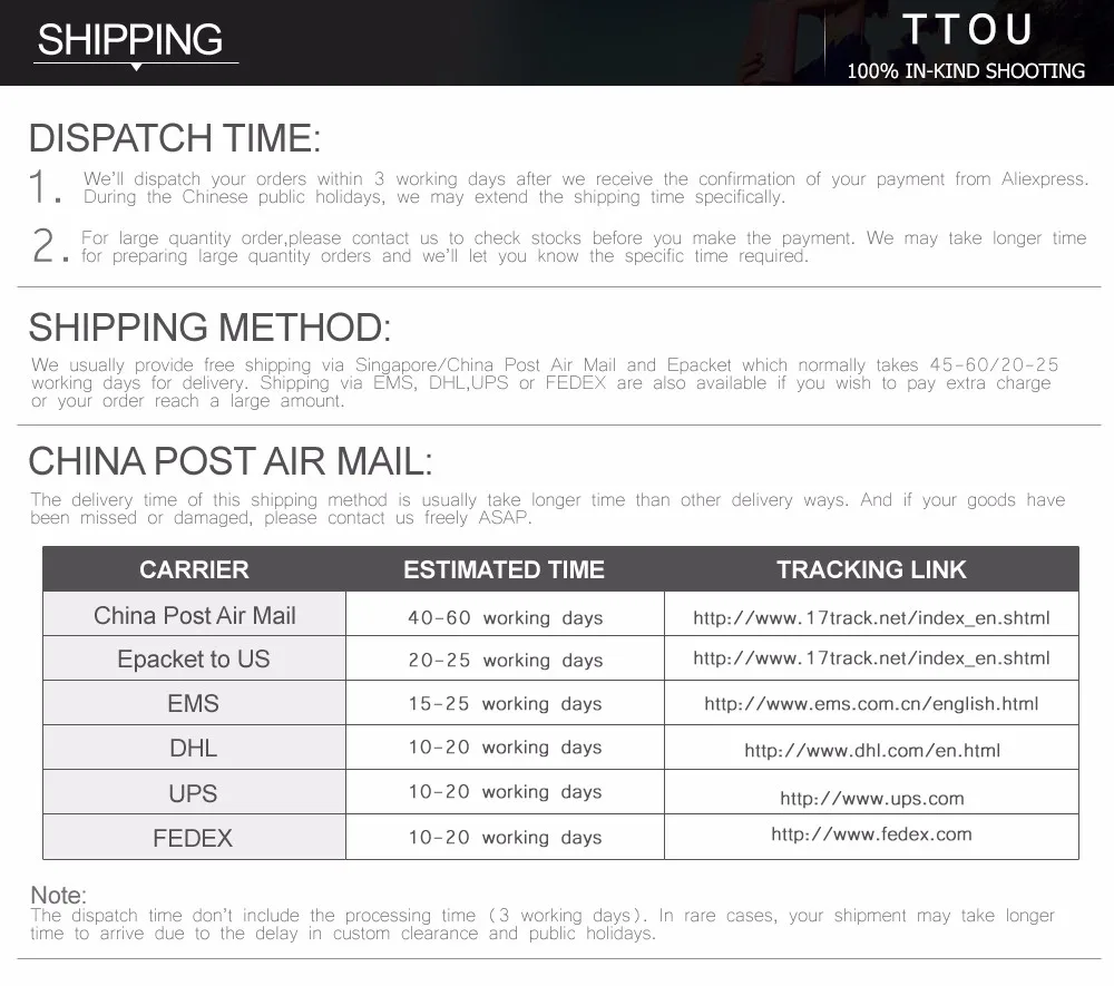 3 shipping