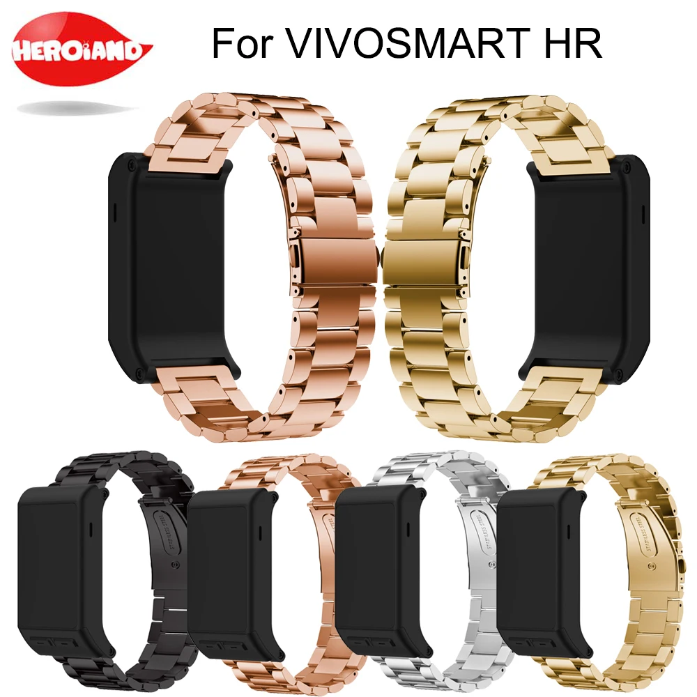 Ремешок из нержавеющей стали для наручных часов Garmin vivoactive HR|band wrist bands|garmin watch