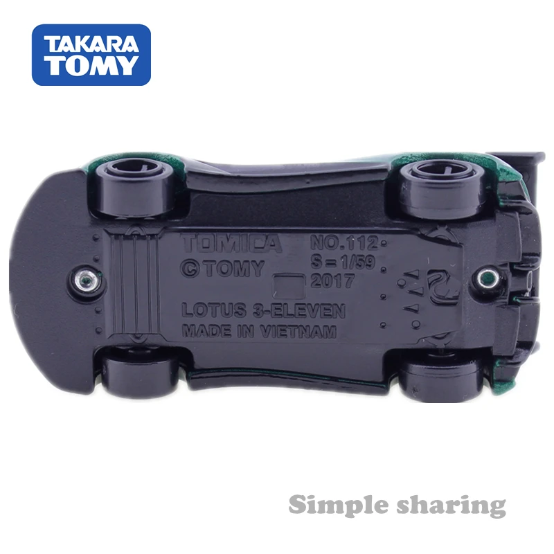 Набор моделей Taraka TOMY TOMICA № 112 Roadster лотос 3 одиннадцать 1:59 миниатюрные литые