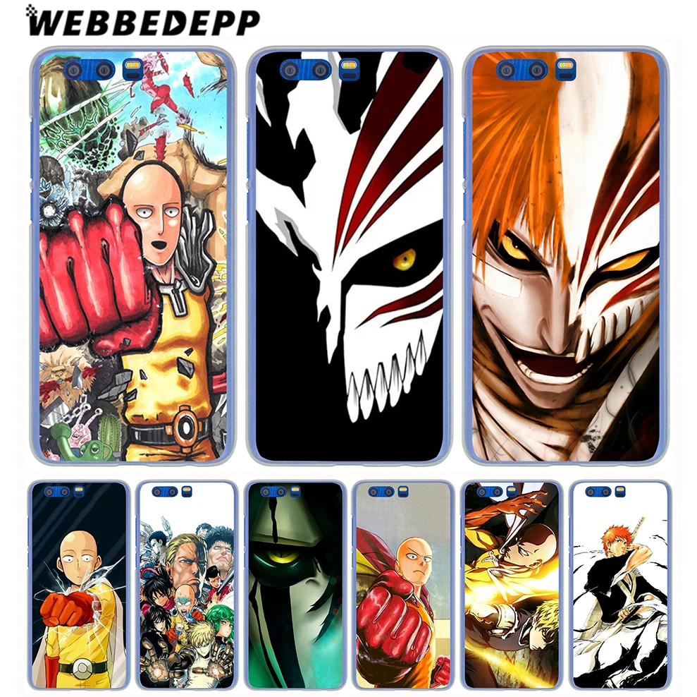 WEBBEDEPP Anime Bleach One Punch Man design Phone Hard Case for Huawei
